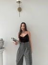 İp Askılı Bodysuit Kahve 2061