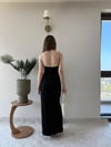 İp Askılı Kalem Elbise Siyah 2216