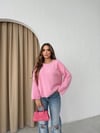 İSPANYOL KOL SALAŞ YUMOŞ TRİKO PEMBE