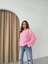 İSPANYOL KOL SALAŞ YUMOŞ TRİKO PEMBE