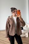 Kapişonlu Teddy Mont Kahve 2514