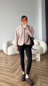 Kapişonlu Teddy Mont Vizon 2514
