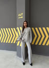 OYS KUMAŞ SWEAT VE PANTOLONLU İKİLİ TAKIM GRİ
