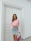 POLO YAKA YUMOŞ TRİKO PEMBE