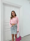 POLO YAKA YUMOŞ TRİKO PEMBE