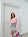 POLO YAKA YUMOŞ TRİKO PEMBE