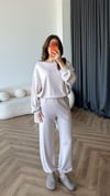 Sweat ve Pantolonlu Modal İkili Takım Taş 2464