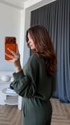 Sweat ve Pantolonlu Modal İkili Takım Haki 2464