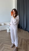Sweat ve Pantolonlu Modal İkili Takım Taş 2464