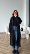 Yumoş Oversize Hırka Siyah 2519