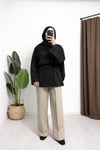 Yırtmaç Detaylı Sweat