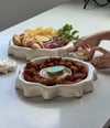 3'lü Stoneware Sunum Tabak Seti