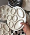 Modern Bölmeli Stoneware Sunum Tabağı 