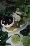 Stoneware Çerezlik Çoklu Sunum Tabağı