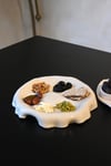 Stoneware Çiçek Sunum Tabağı
