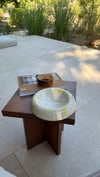 Stoneware Güneş Çiçeği Sunum Tabağı