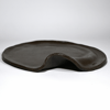 Stoneware Kahverengi Amorf-2 Sunum Tabağı
