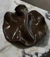 Stoneware Kahverengi Dağ Sunum Tabağı