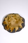 Stoneware Karamel Volkan Sunum Tabağı