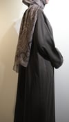 Sedef Düğmeli Abaya