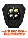 KTM 2012-2016 LED FAR SARI BEYAZ IŞIK