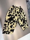 Çocuk Oversize Kırmızı Tişörtlü Cow Desenli Alt Üst Takım