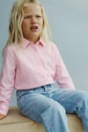Connemara Jeans Kız Çocuk Nakışlı Kot Pantolon Lastikli Bel Rahat Kalıp