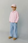 Connemara Jeans Kız Çocuk Nakışlı Kot Pantolon Lastikli Bel Rahat Kalıp
