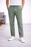 Erkek Rahat Kalıp Canvas Pantolon – Mat Dokulu, Günlük & Şık