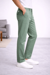 Erkek Rahat Kalıp Canvas Pantolon – Mat Dokulu, Günlük & Şık