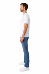 Jeans Erkek Regular Fit Mavi Denim Pantolon – Orta Mavi Günlük Rahat Kesim Kot