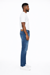 Jeans Erkek Regular Fit Mavi Denim Pantolon – Orta Mavi Günlük Rahat Kesim Kot