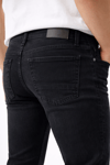 Jeans Erkek Siyah Slim Fit Jean Pantolon – Modern Kesim, Esnek Denim