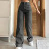Kadın Açık Mavi Düşük Bel Geniş Paça (Wide Leg) Jean Pantolon — Rahat Kalıp Günlük Denim