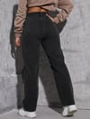 Kadın Yırtık Mom Jean Pantolon – Yüksek Bel Destroy Denim Pantolon