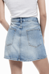 Kadın Yüksek Bel Denim Mini Etek – Günlük Şık Rahat Jean Etek