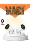 10.000 Oyun Destekli, Çift Kollu 4K Projeksiyon – HDMI, USB, AUX, Ethernet Yok