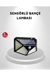 100 LED Güneş Enerjili Bahçe Lambası – PIR Sensörlü, IP65 Su Geçirmez Dış Mekan Aydınlat