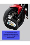 110 dB Alarm Disk Kilidi Motosiklet Scooter Bisiklet Güvenlik