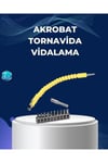 12’li Akrobat Bits Vidalama Seti Esnek Uç Çok Yönlü Kullanım