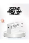 120W Güçlü Hızlı Şarj Adaptörü ve Type-C Kablo Seti – Güvenli Şarj Teknolojisi