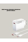 120W Mi Turbo Akıllı Tanıma Çipli Hızlı Şarj Cihazı Taşınabilir ve Dayanıklı