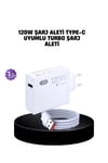 120W Mi Turbo Destekli Hızlı Şarj Cihazı Type-C Uyumlu Akım Korumalı