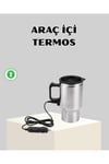 12W Araç Tipi Su Isıtıcı Kupa Bardak Pratik Isıtmalı