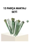 13’Lü Profesyonel Makyaj Fırça Seti – Yumuşak Sentetik Kıllı Tüm Cilt Tiplerine Uygun