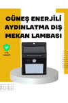 144 LED'li Geniş Aydınlatma Alanına Sahip Güneş Enerjili Güvenlik Lambası