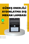 144 LED'li Geniş Aydınlatma Alanına Sahip Güneş Enerjili Güvenlik Lambası
