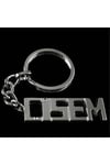 1614054749 Çisem (225440) İsimli Anahtarlık-