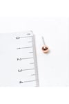 1614507749 Roz Renk Metal Top Küpe (220745) 50 Gram-Roz-1