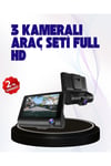 170° Geniş Açılı Araç Kamerası – 4.0” IPS Ekranlı Full HD DVR